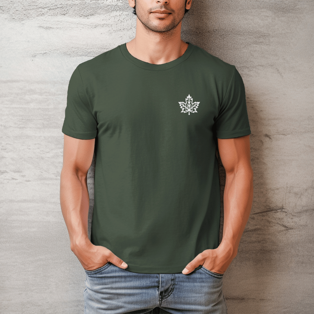 Minimalist Maple Leaf T-Shirt