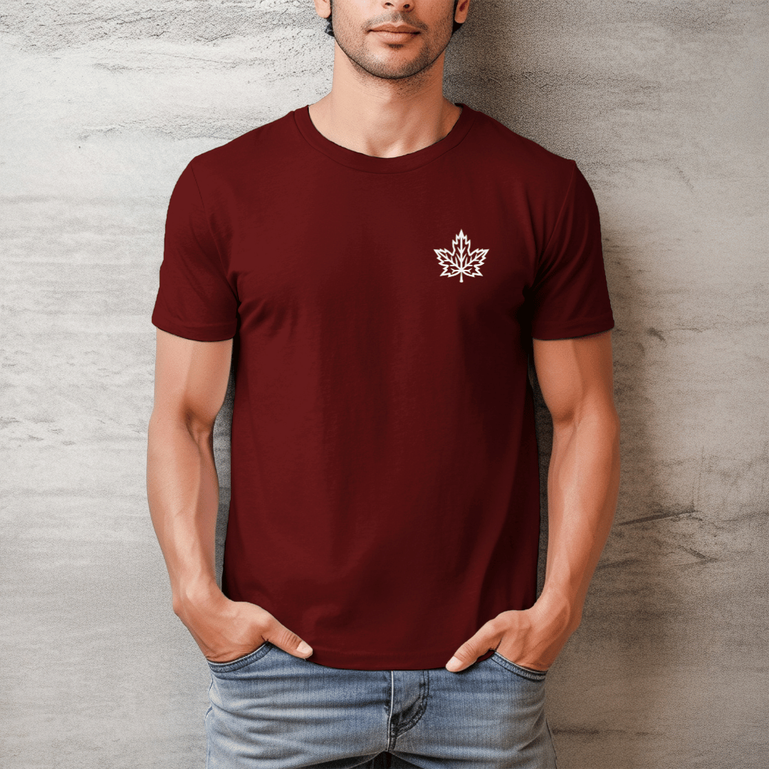 Minimalist Maple Leaf T-Shirt
