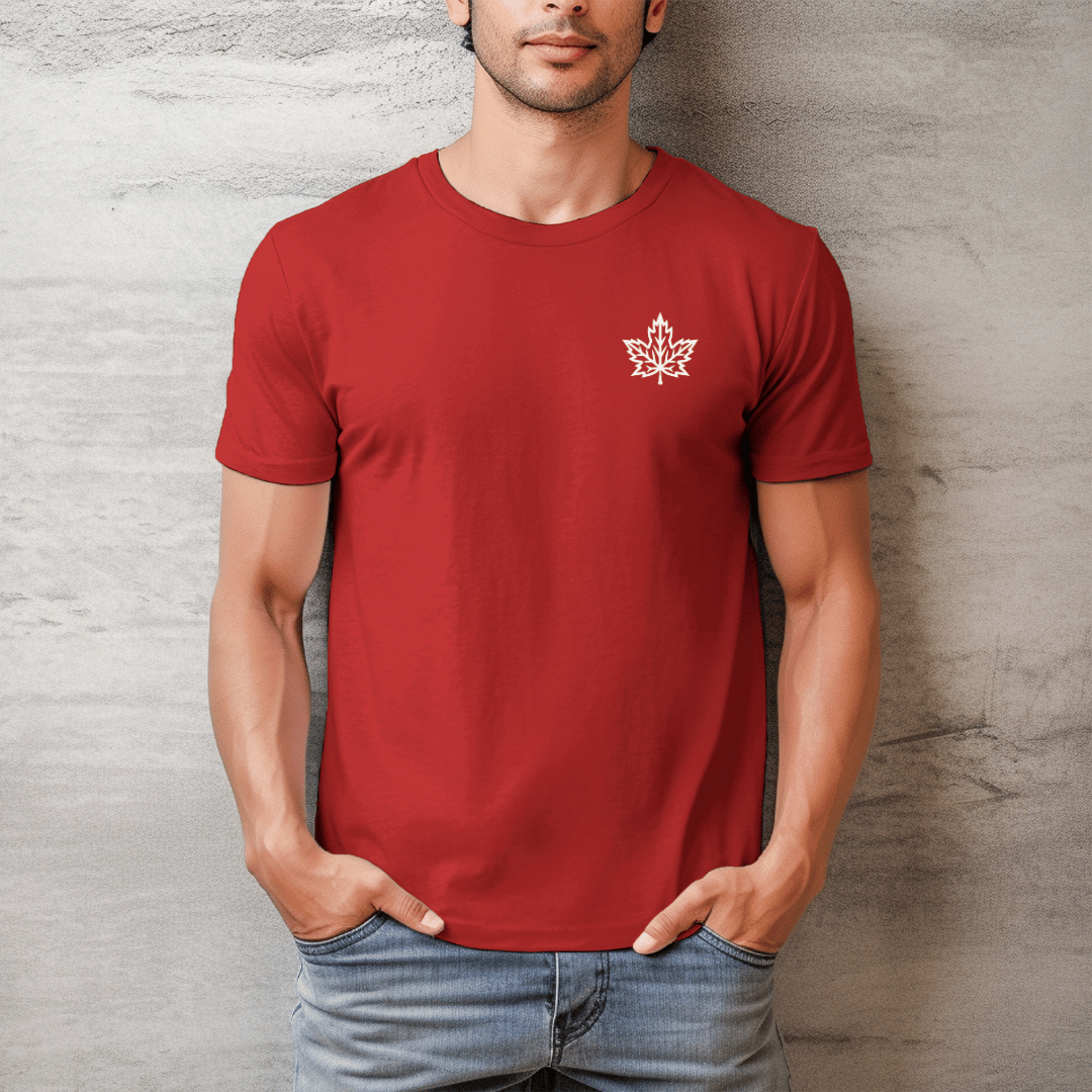 Minimalist Maple Leaf T-Shirt