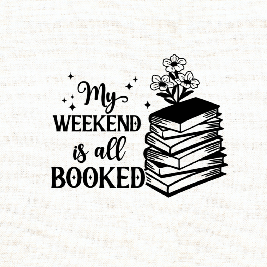 My Weekend is All Booked Canvas Tote Bag