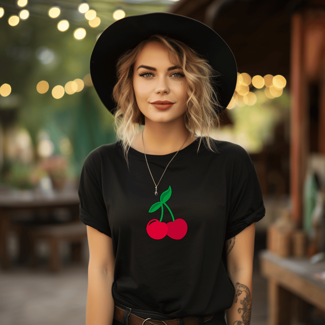 Cherry Graphic T-Shirt