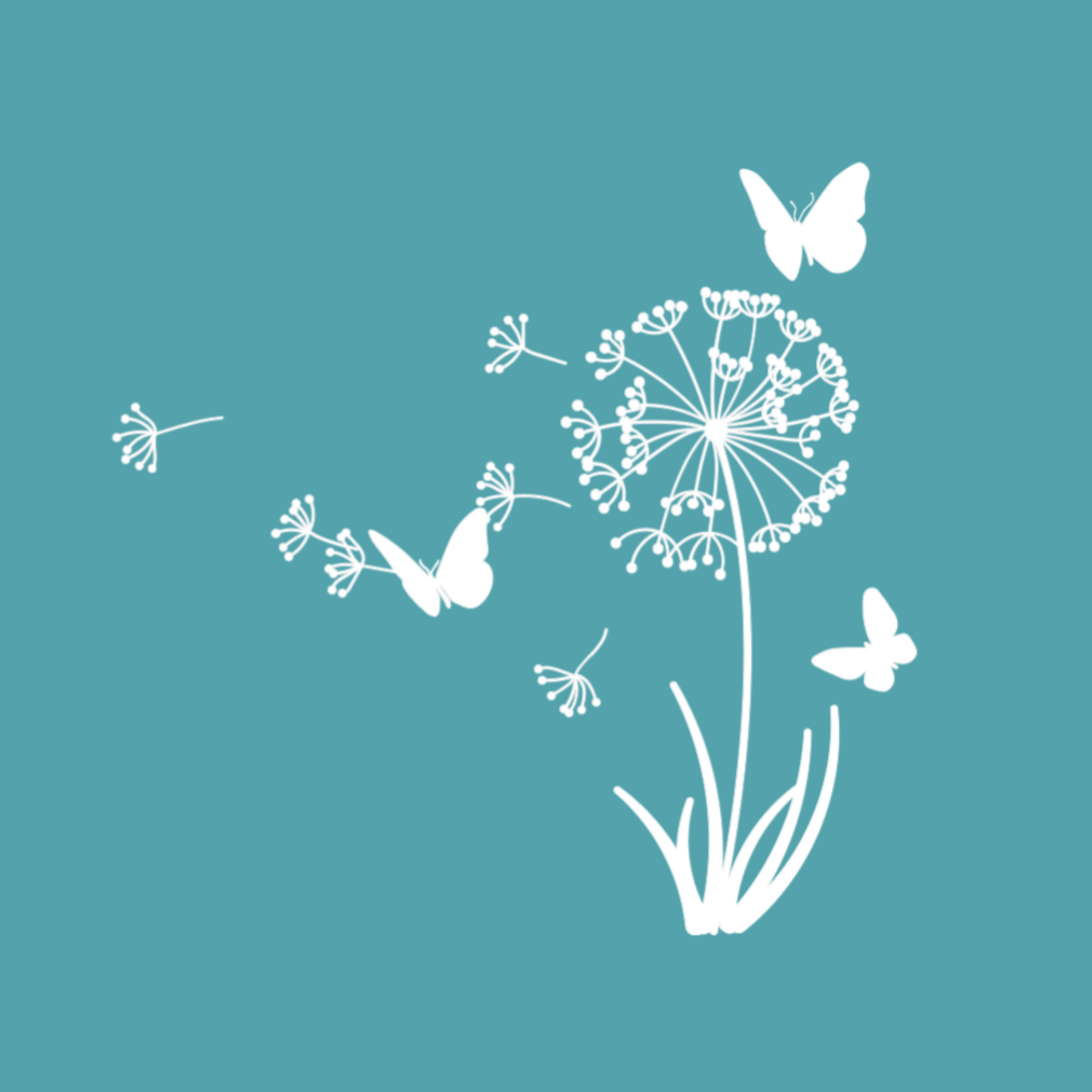 Dandelion Butterfly T-Shirt