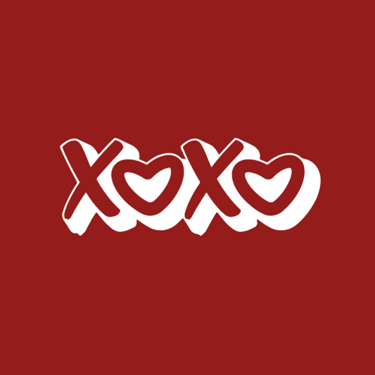 XOXO Valentine's Day T-Shirt - Hugs and Kisses Heart Design