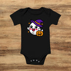 Halloween Ghost Witch Baby Bodysuit