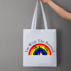 I'm With the Banned Eco Tote Bag
