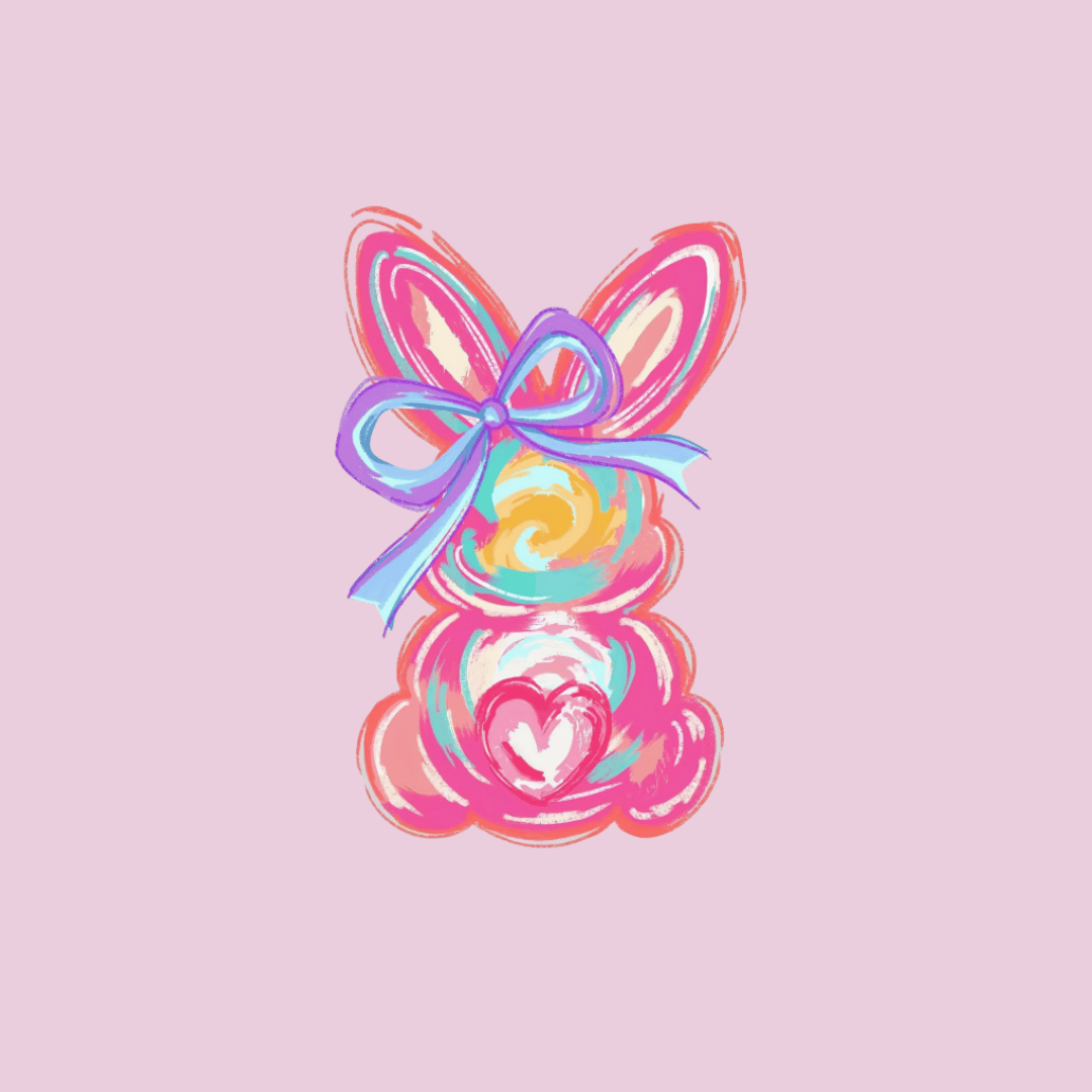 Colorful Painted Easter Bunny T-Shirt