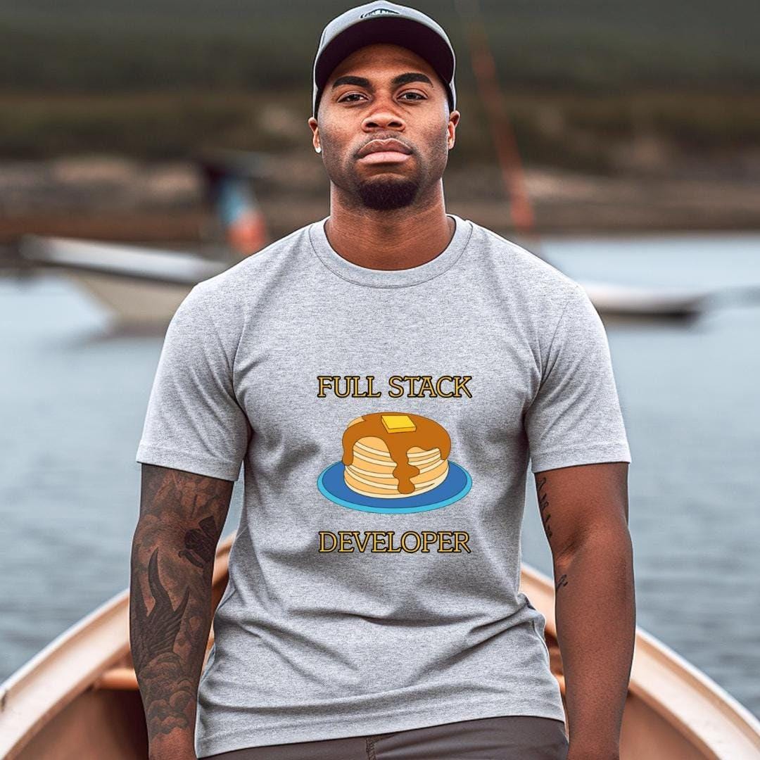 Full Stack Developer - Pancakes & Programming T-Shirt