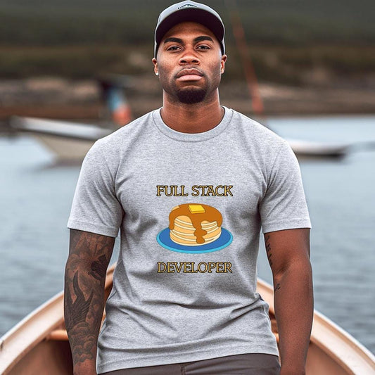 Full Stack Developer - Pancakes & Programming T-Shirt
