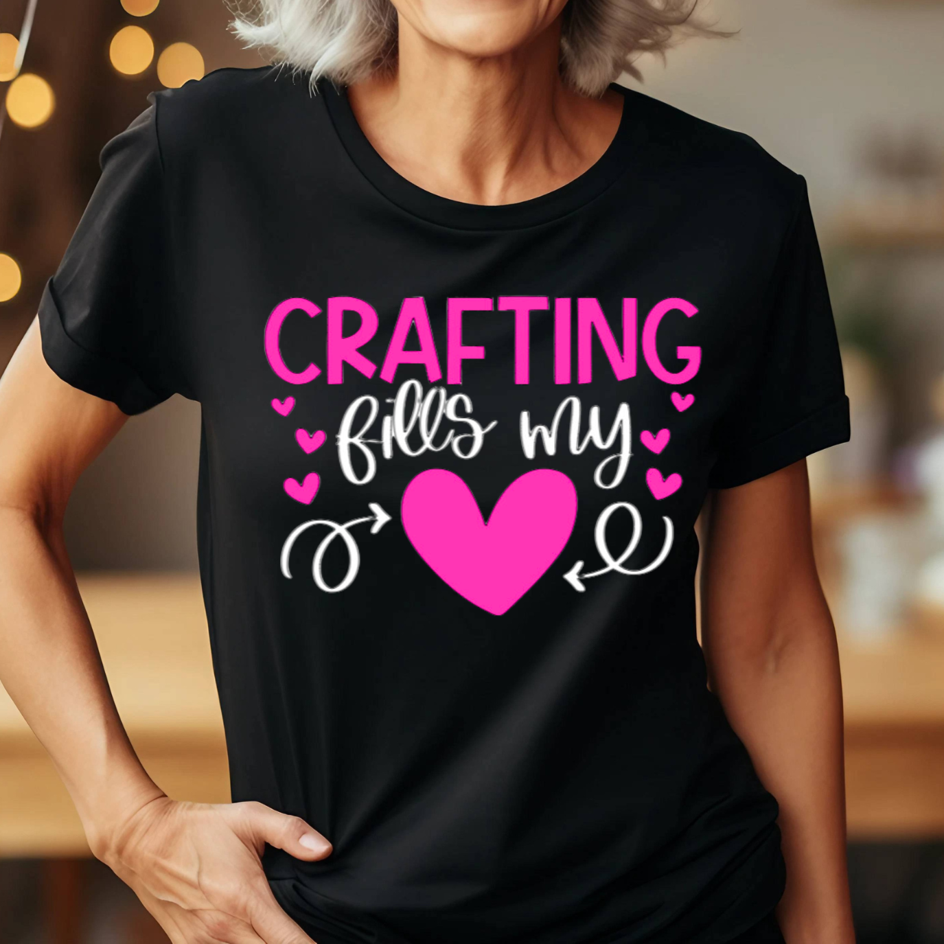 Crafting Fills My Heart T-Shirt