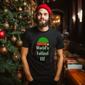 World's Tallest Elf Funny Christmas T-Shirt