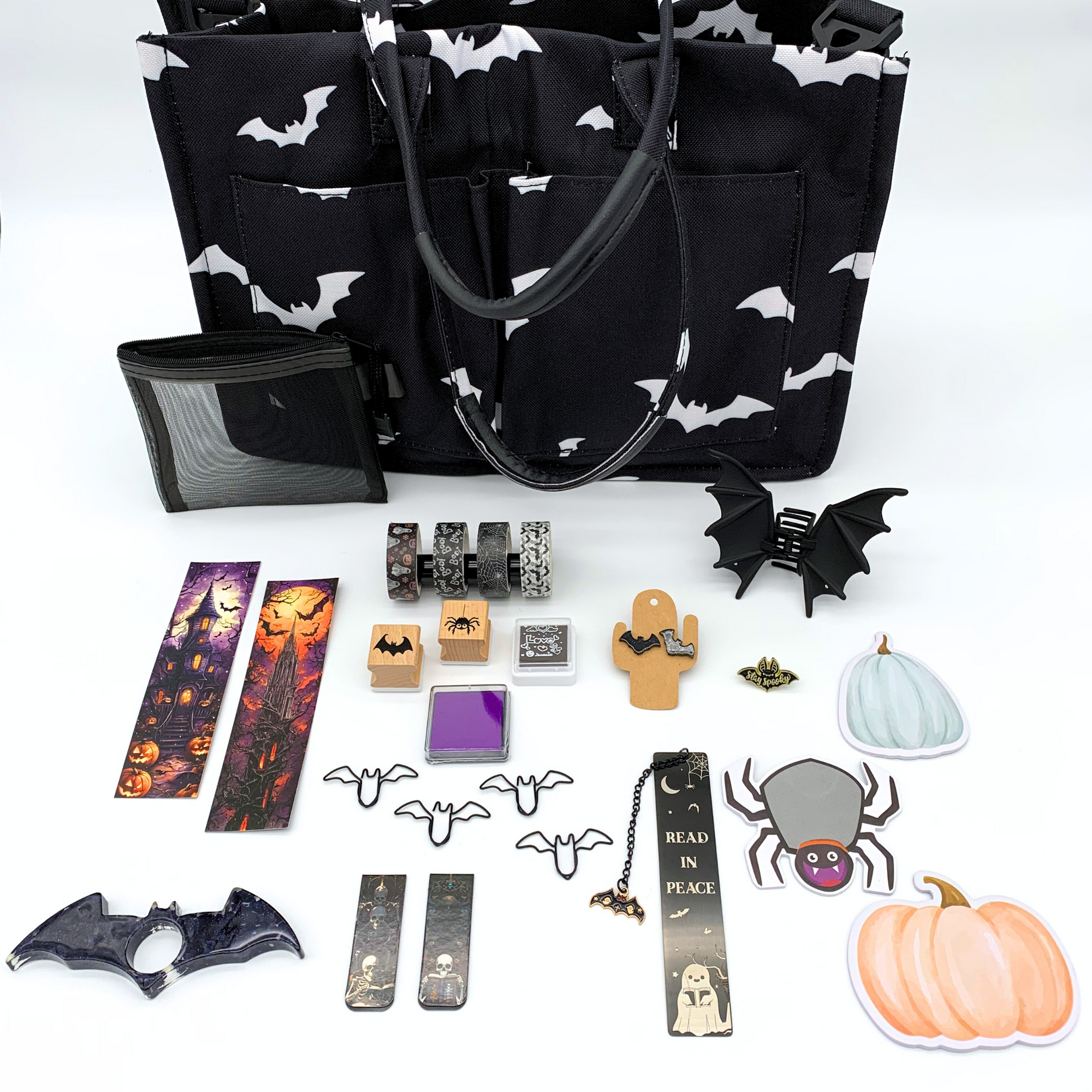 Bat Tote Bag Gift Set