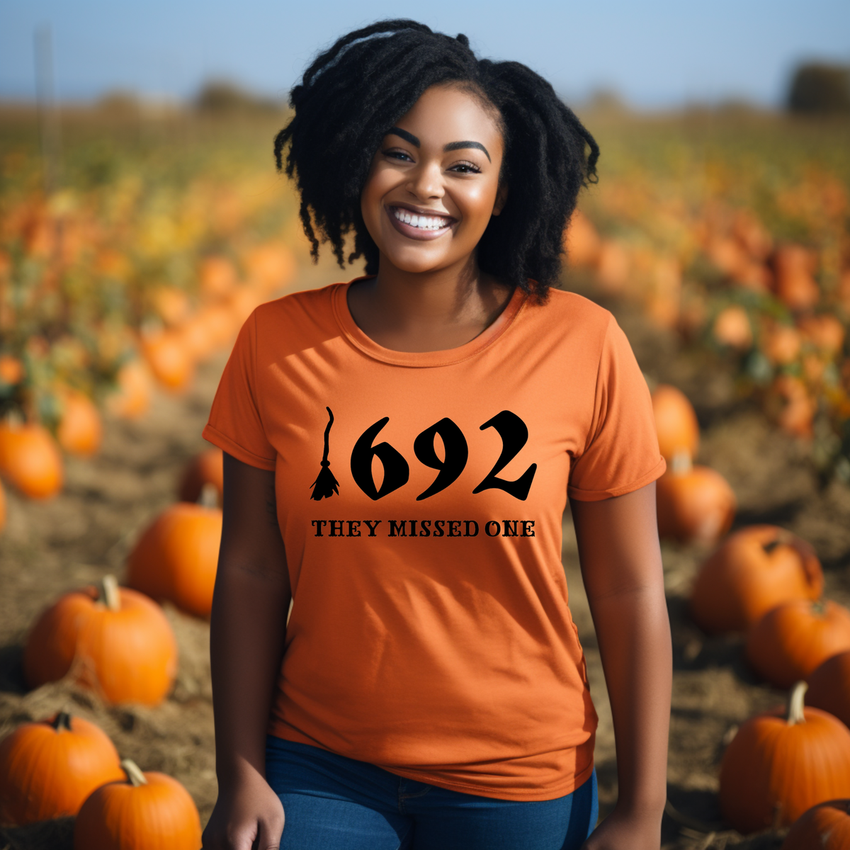1692 They Missed One Salem Tee – The Desert Tulip Boutique