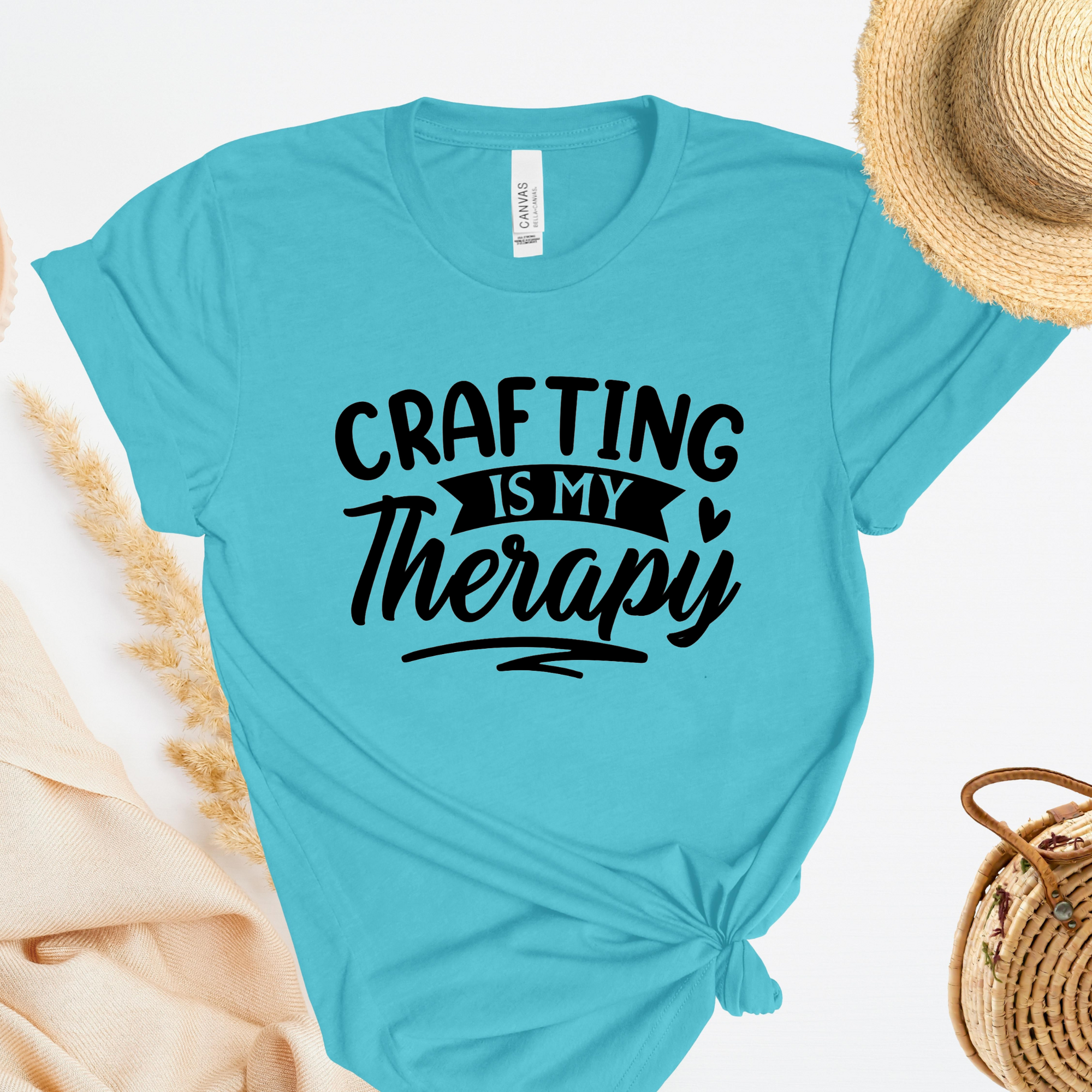 Crafting Is My Therapy T-Shirt