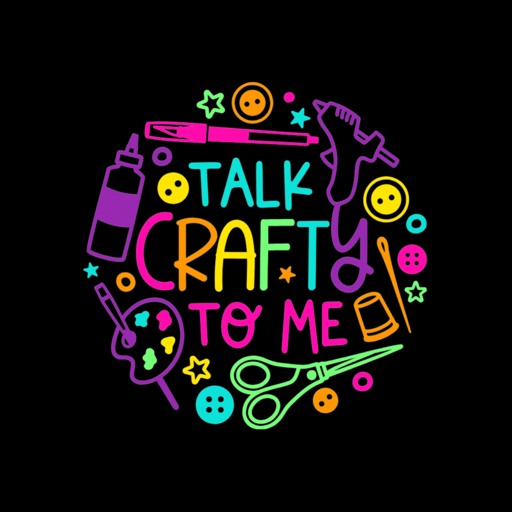 Colorful Talk Crafty To Me T-Shirt