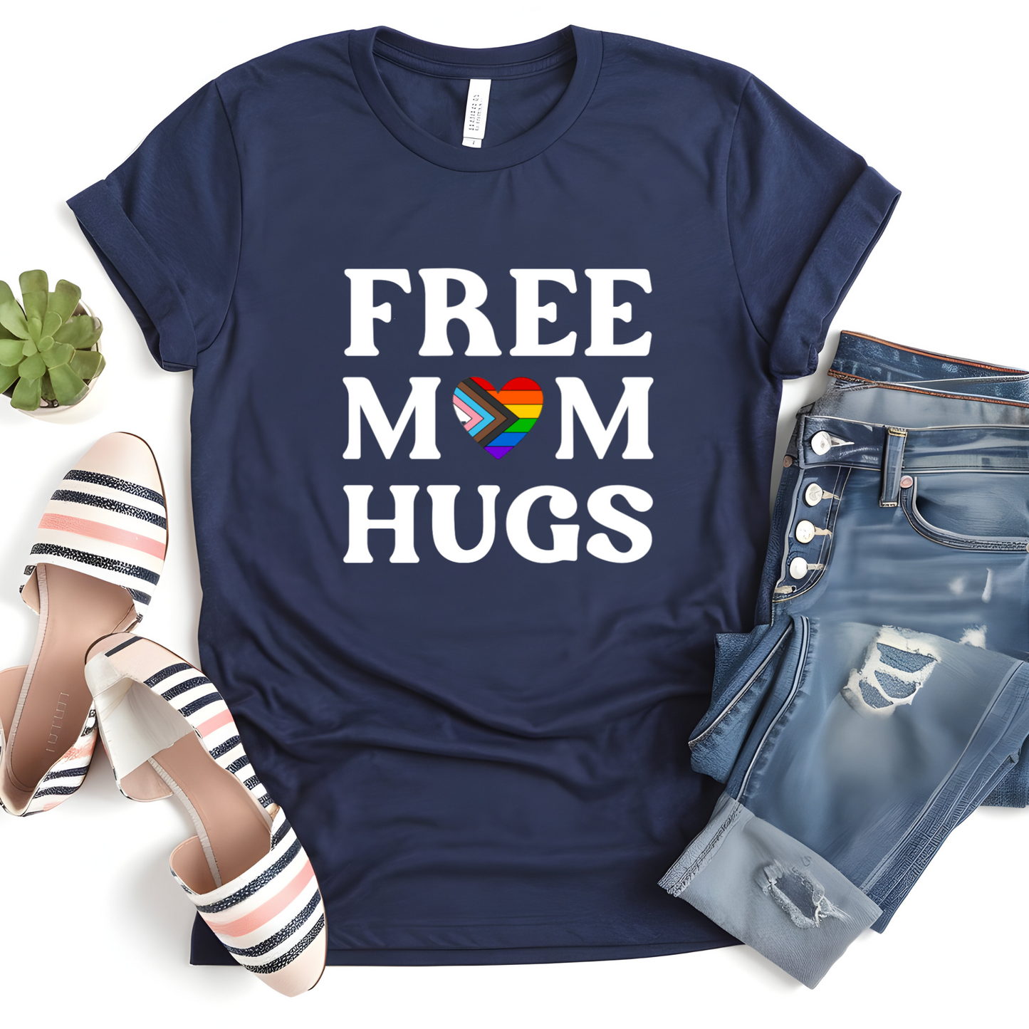 Free Mom Hugs Pride T-Shirt