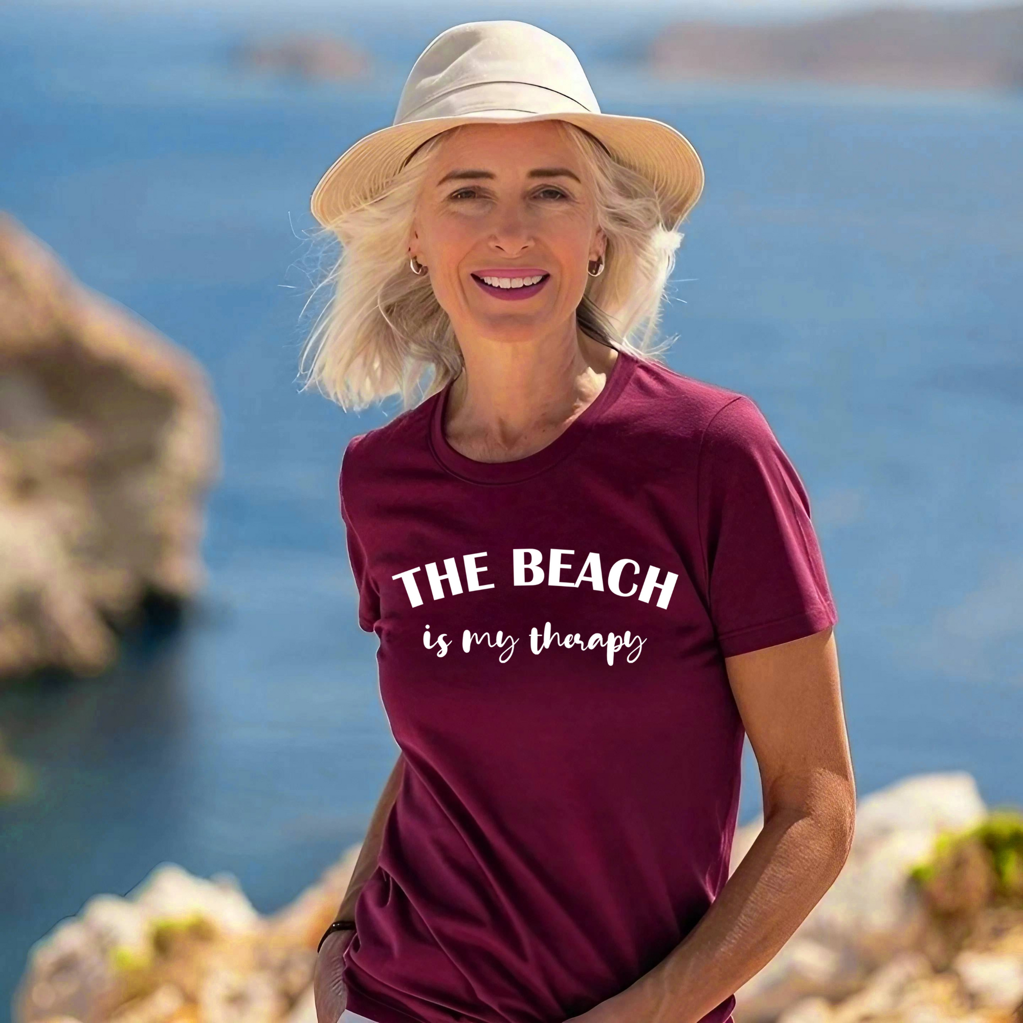 The Beach Is My Therapy T-Shirt