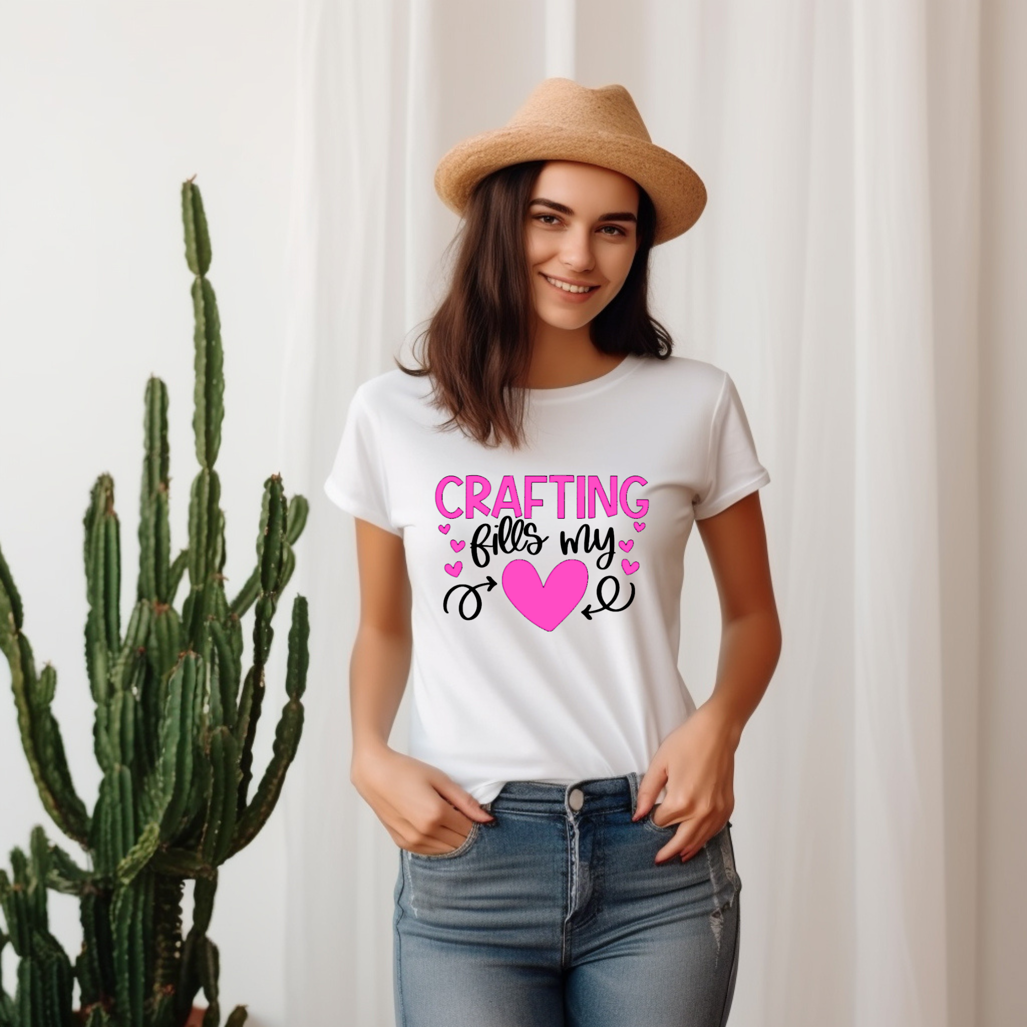 Crafting Fills My Heart T-Shirt
