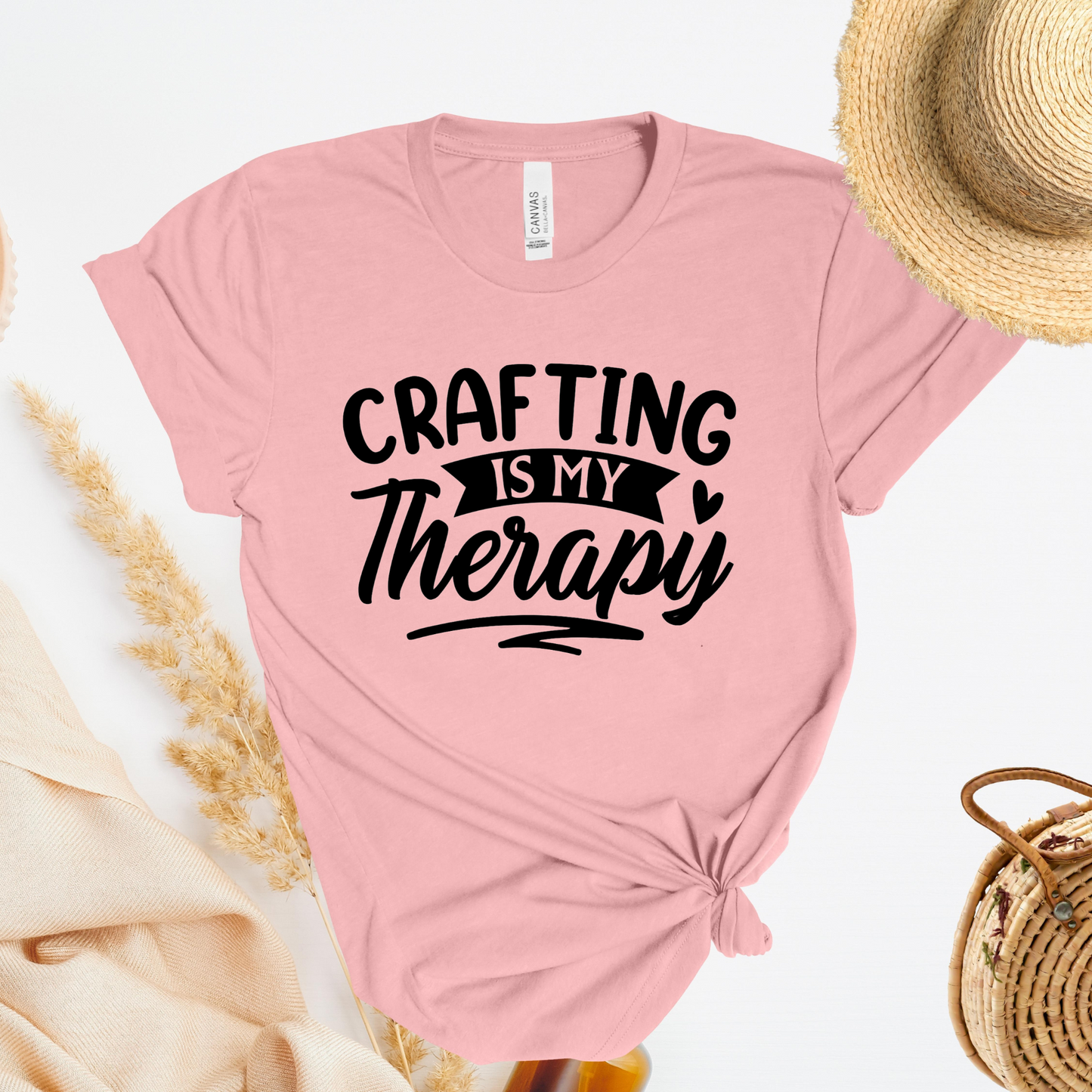 Crafting Is My Therapy T-Shirt
