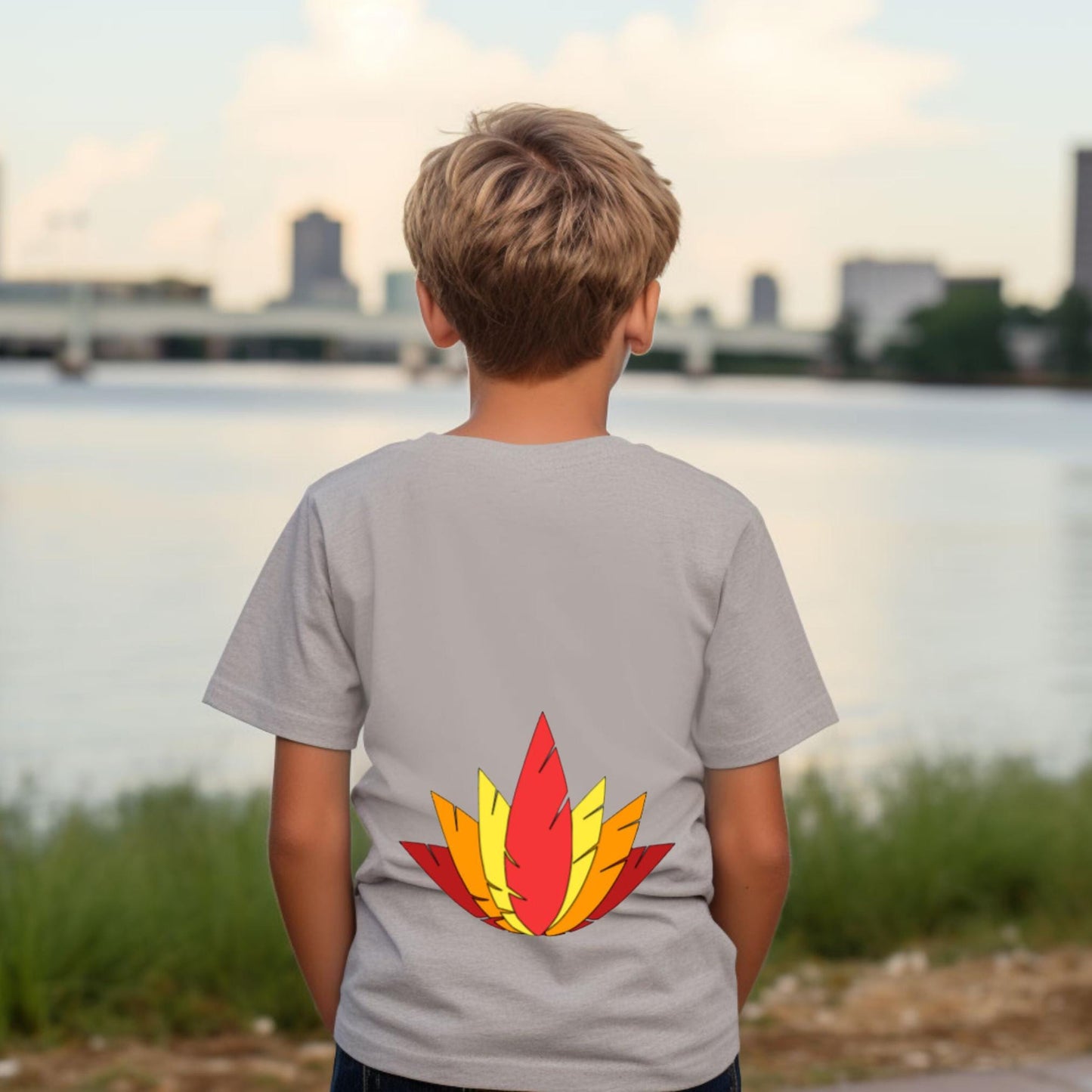Thanksgiving Turkey T-Shirt for Kids: Cute & Fun Two-Sided Fall Outfit – Sizes 2T to Youth XL