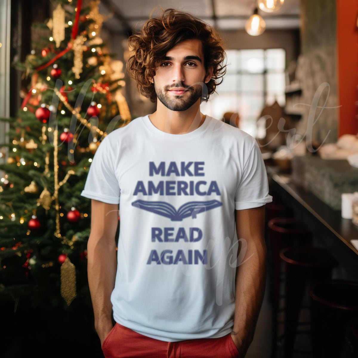T-Shirt Make America Great Again Amérindiens - Taille XL - Coton - Neuf Avec Étiquette