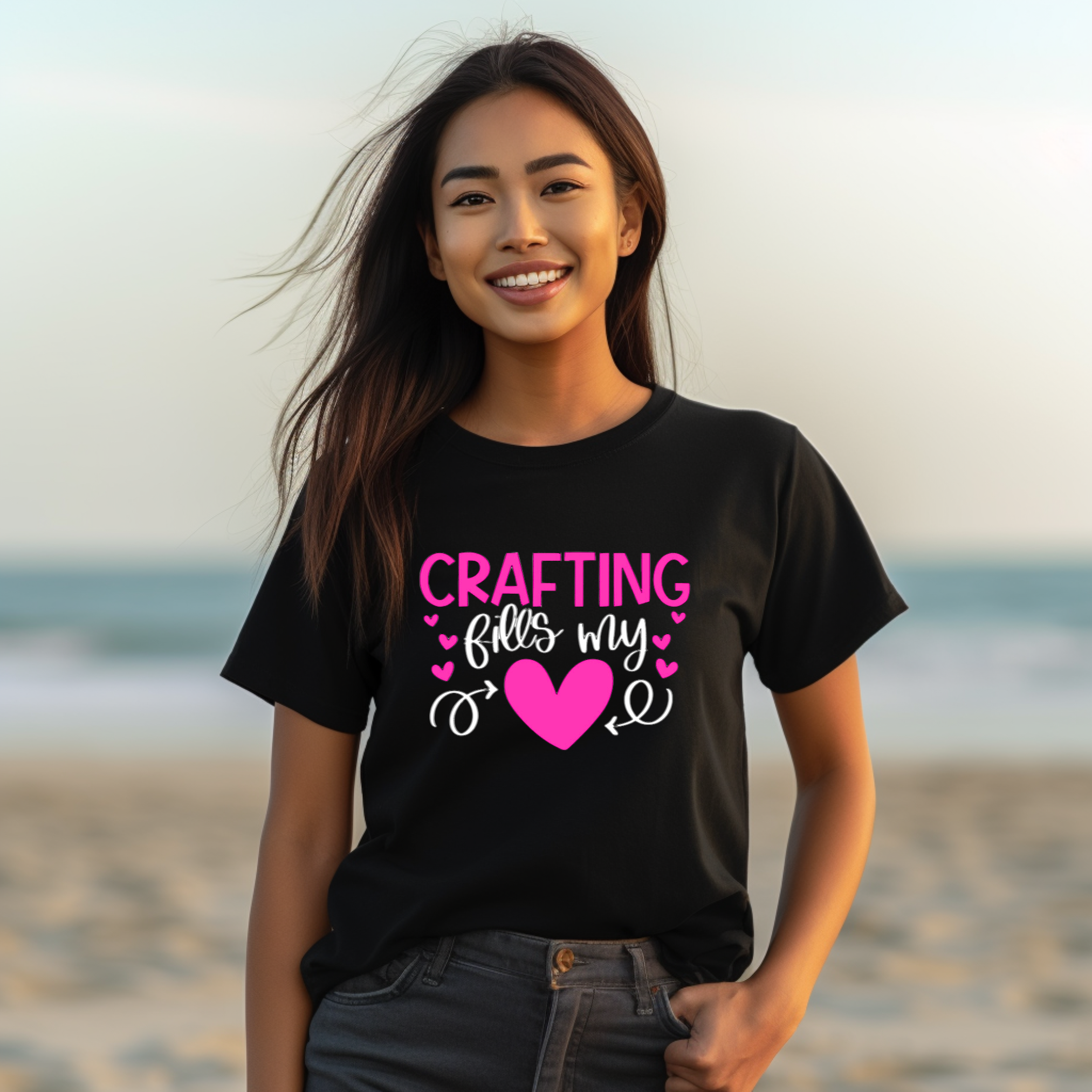 Crafting Fills My Heart T-Shirt