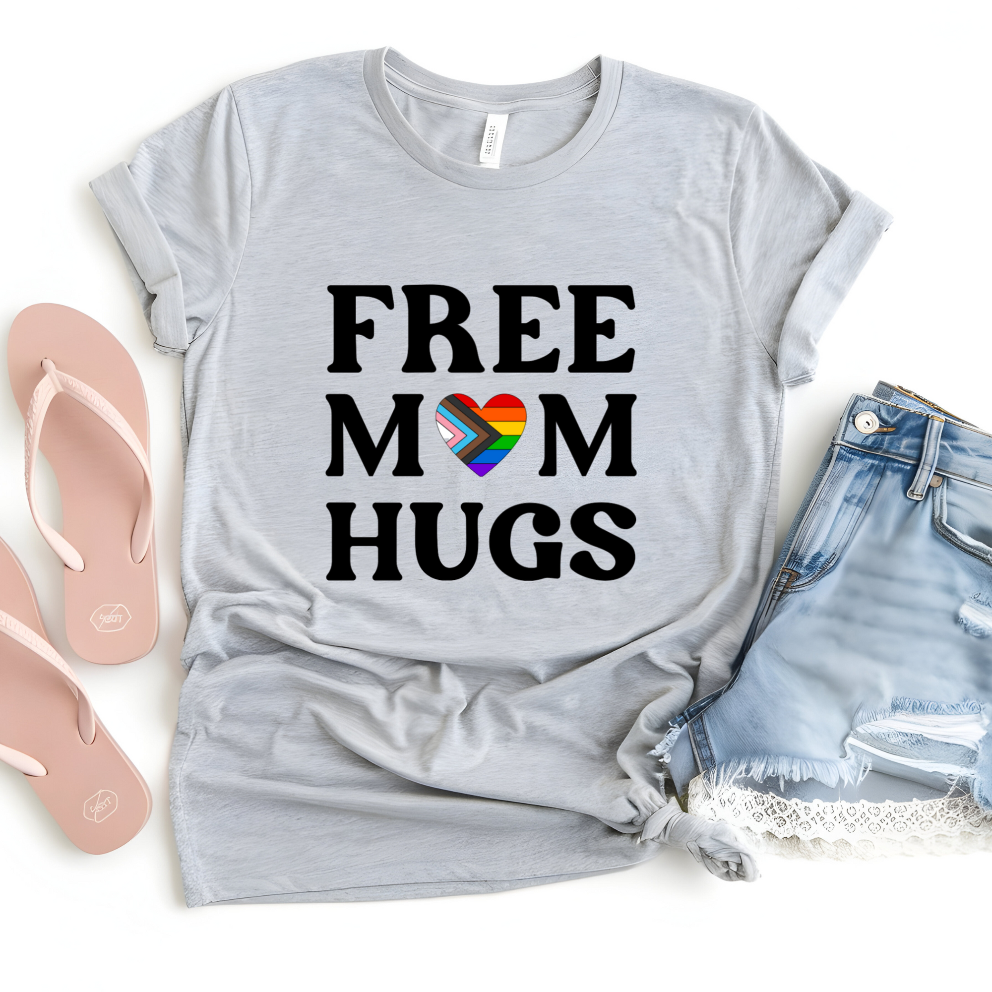 Free Mom Hugs Pride T-Shirt