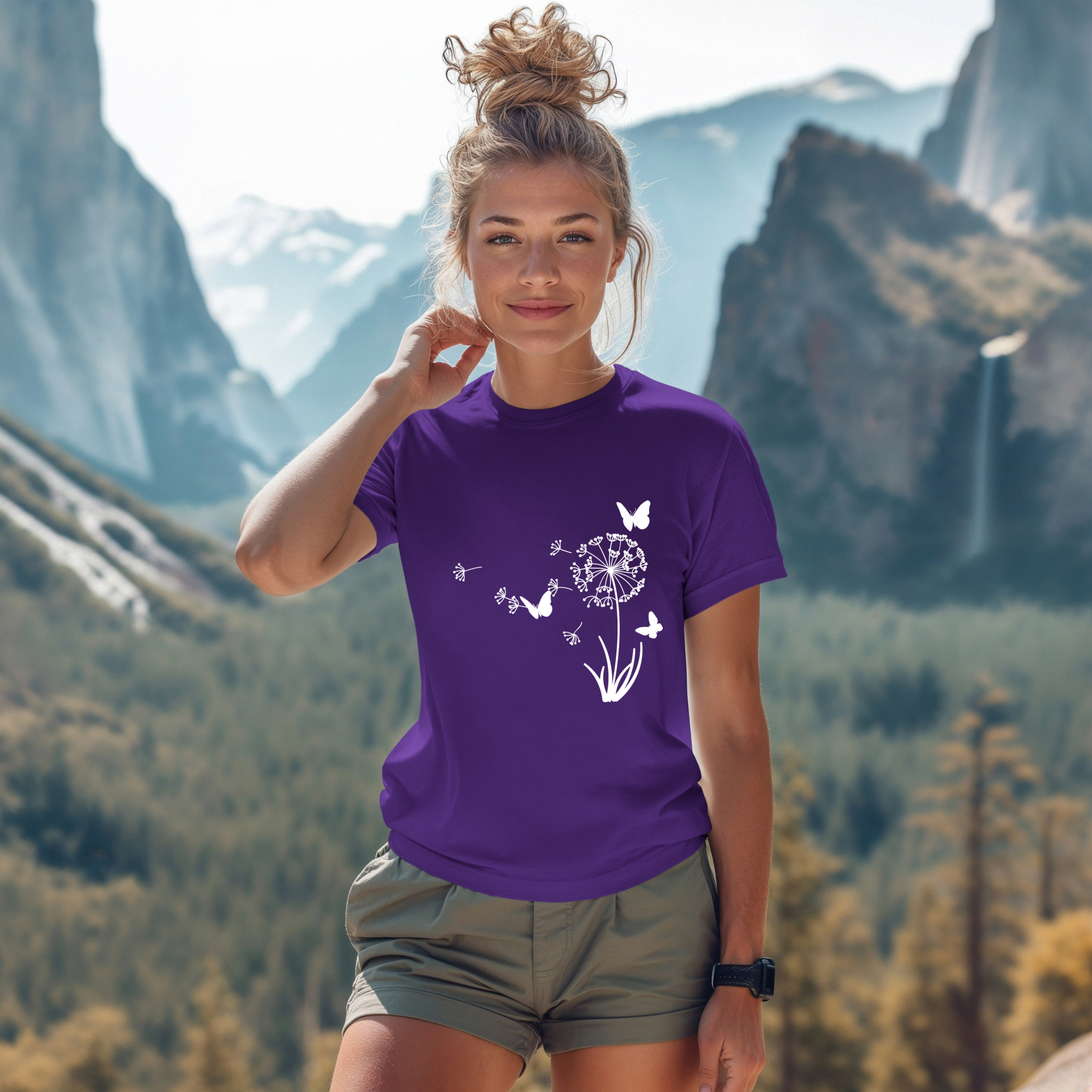 Dandelion Butterfly T-Shirt