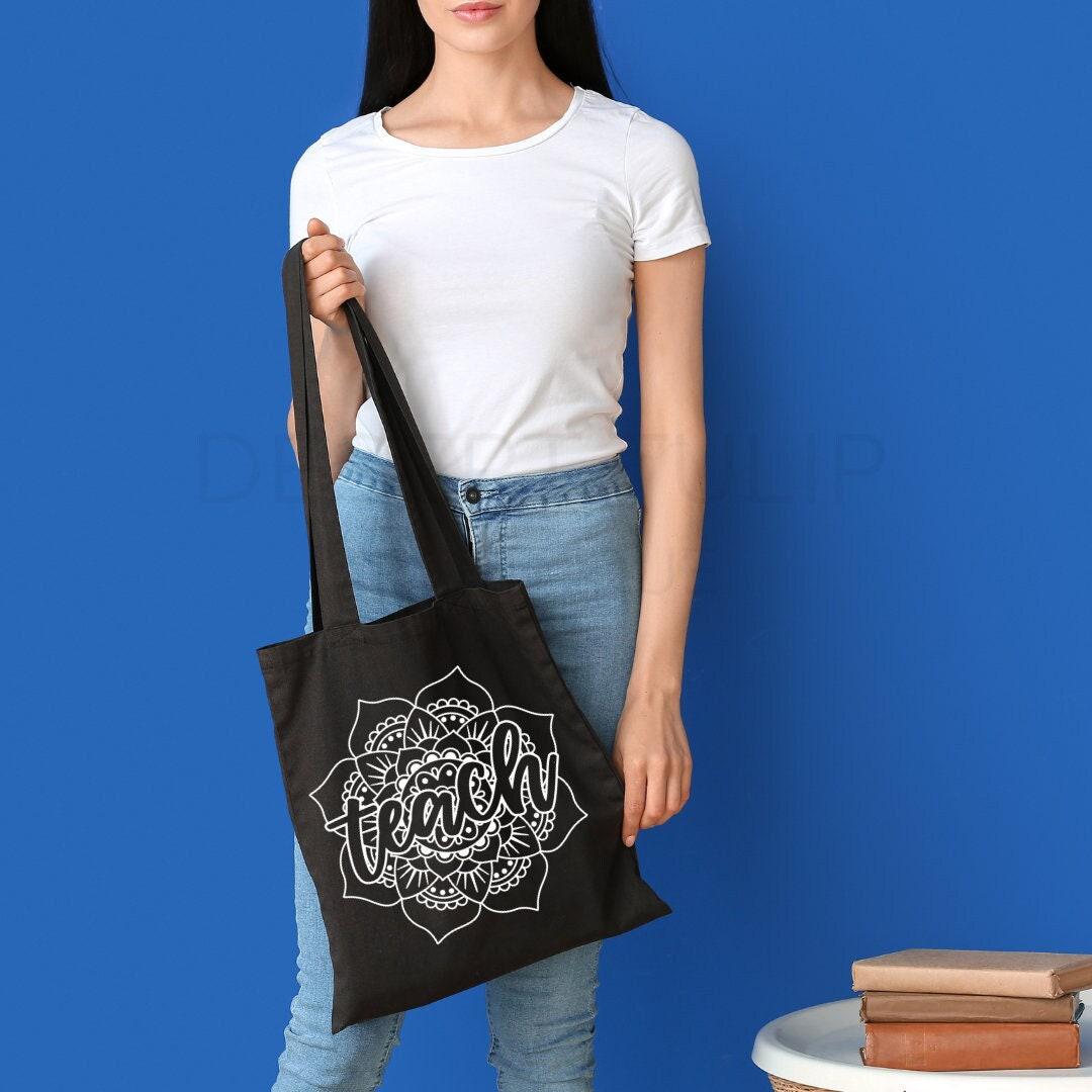 Teacher Mandala Eco Tote Bag