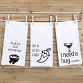 Set of 3 Funny Fiesta Mexican Flour Sack Tea Towels