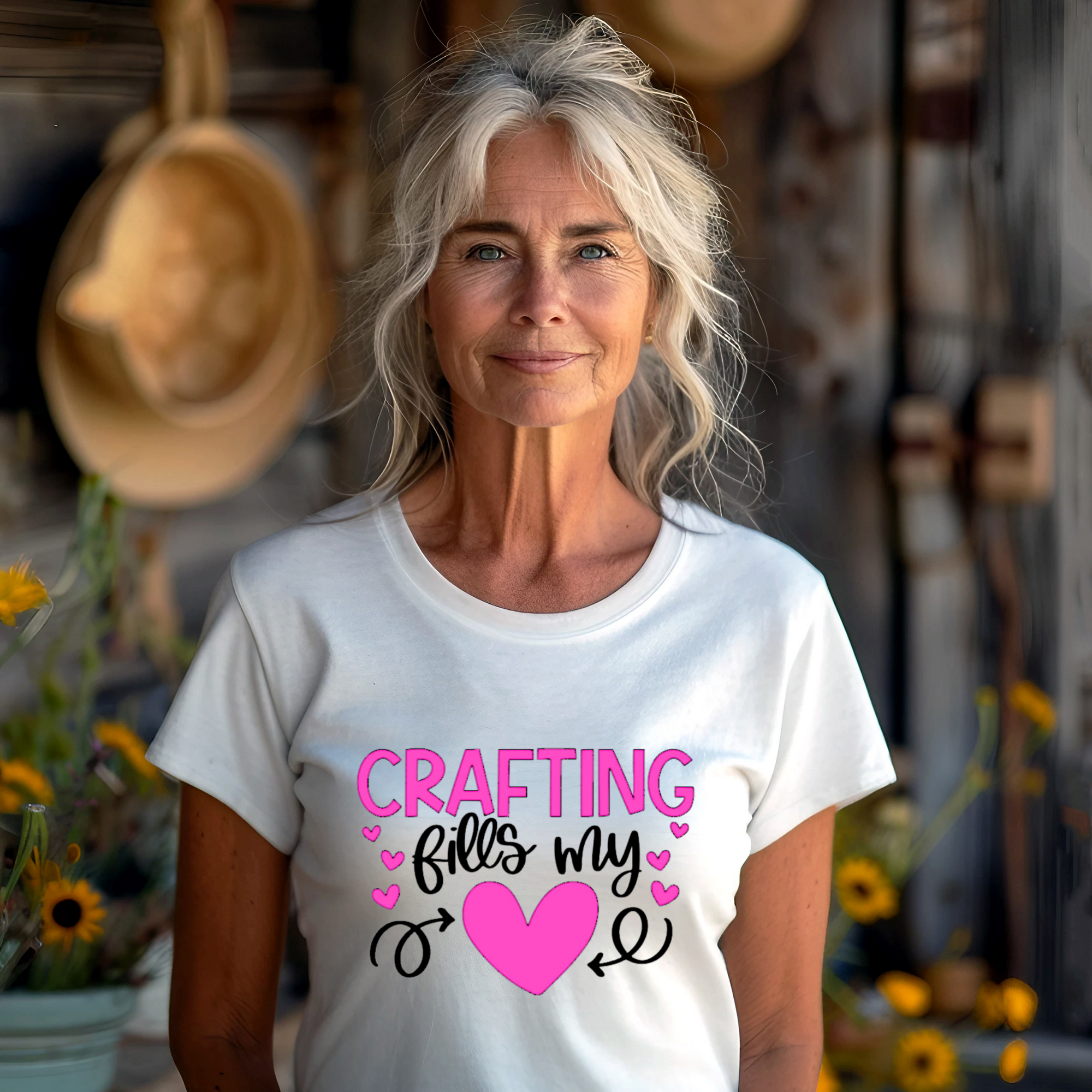 Crafting Fills My Heart T-Shirt