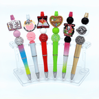 Bookish Beadable Pen with Silicone Beads
