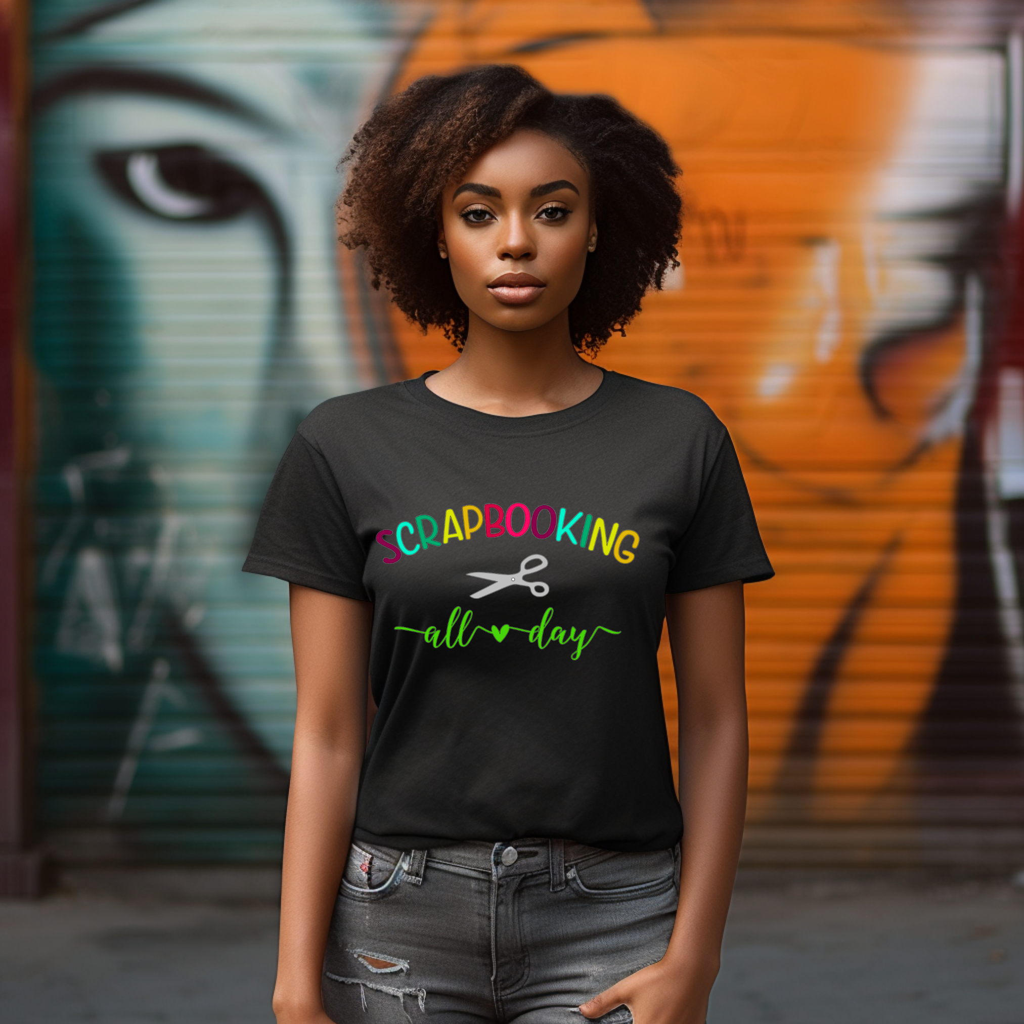 Scrapbooking All Day T-Shirt