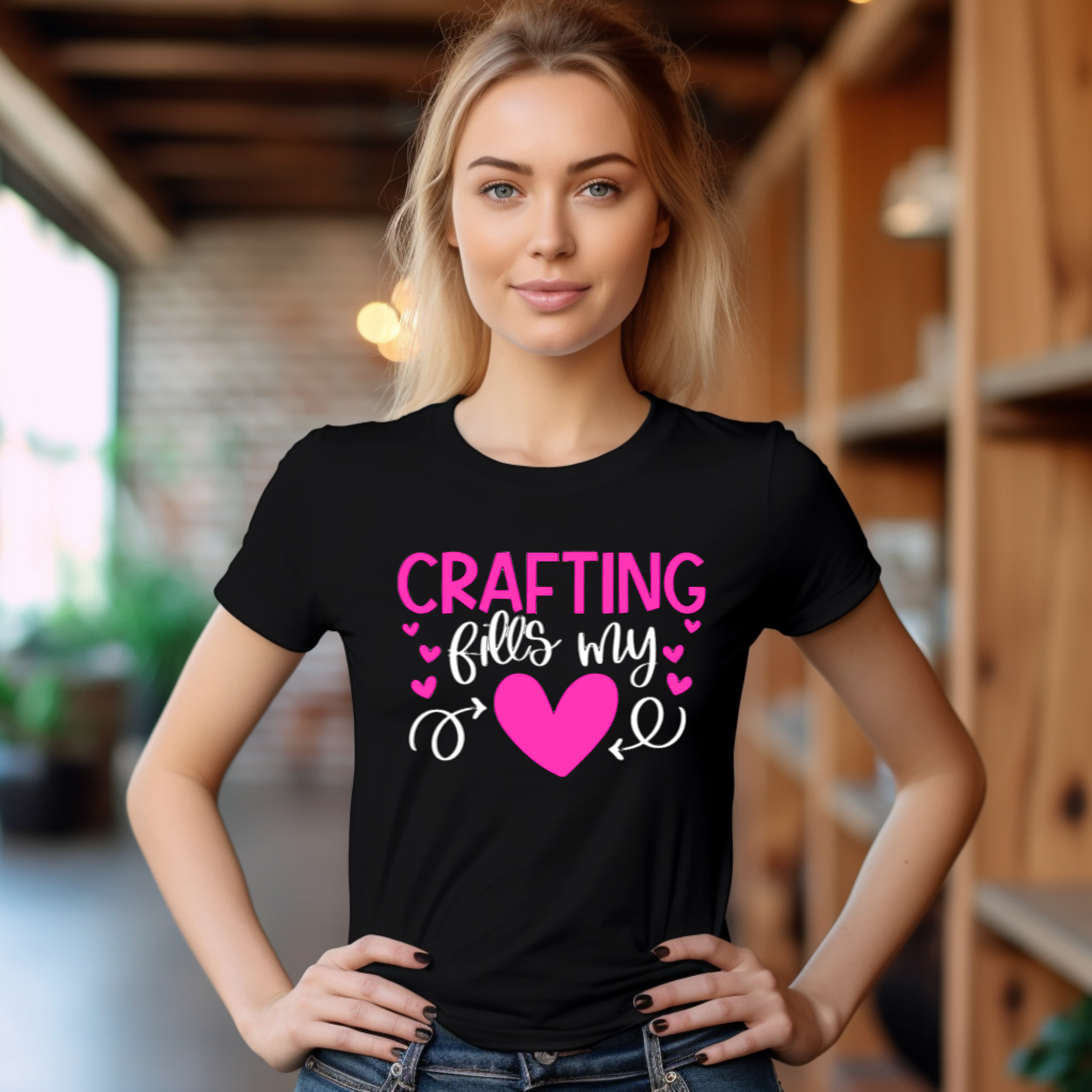 Crafting Fills My Heart T-Shirt