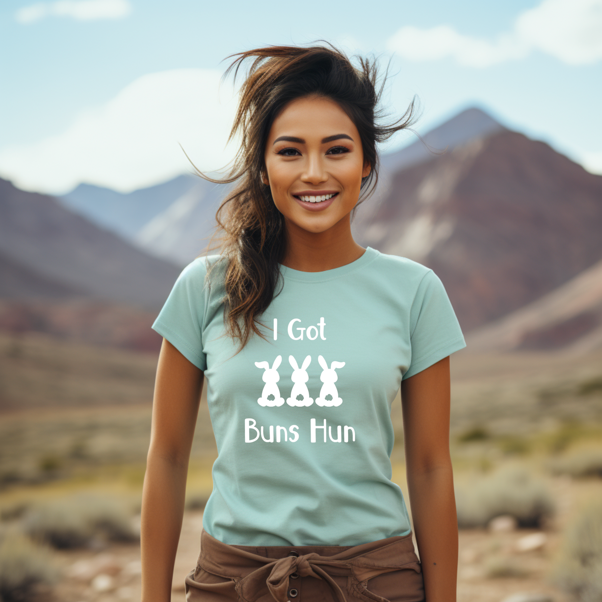 I Got Buns Hun Easter T-Shirt
