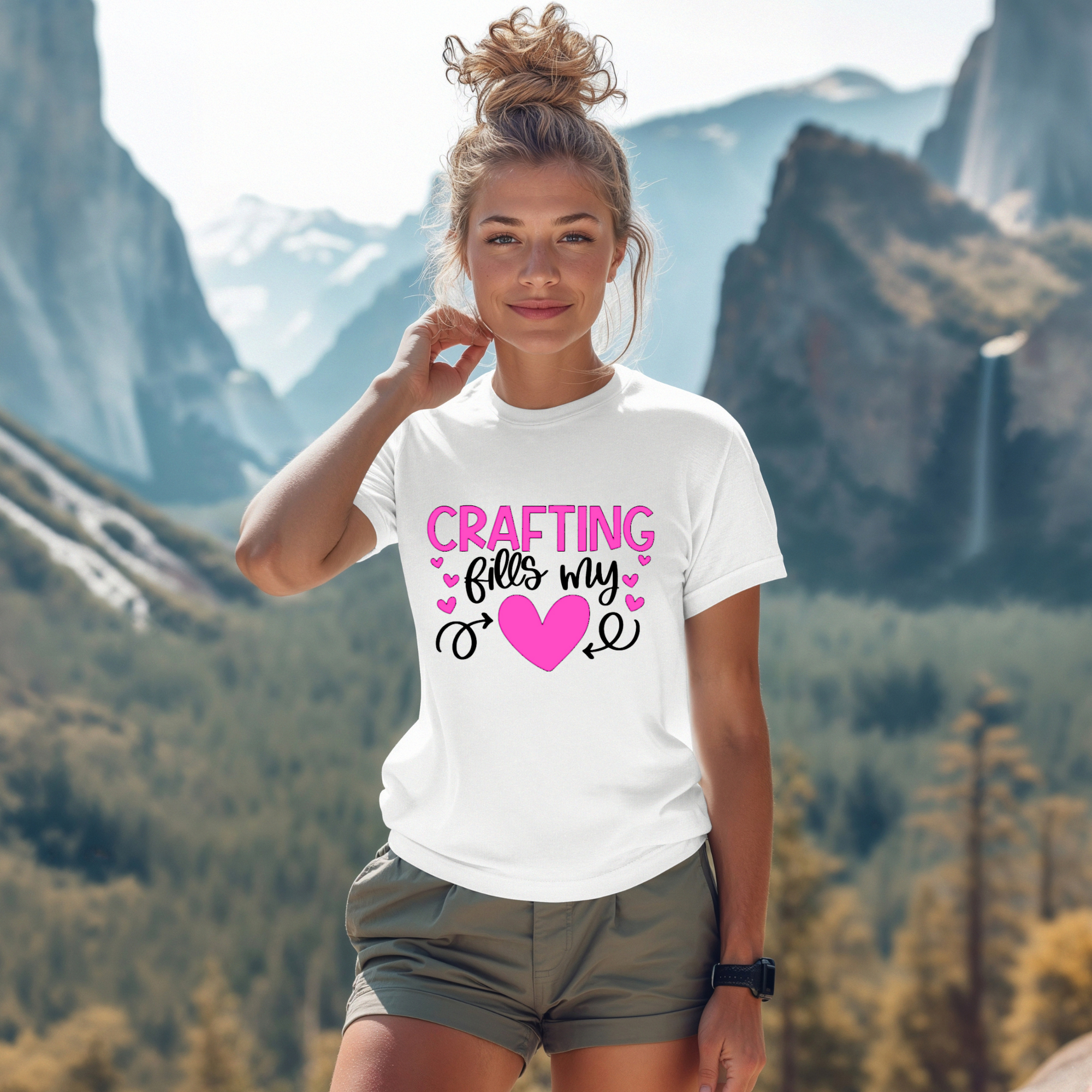 Crafting Fills My Heart T-Shirt