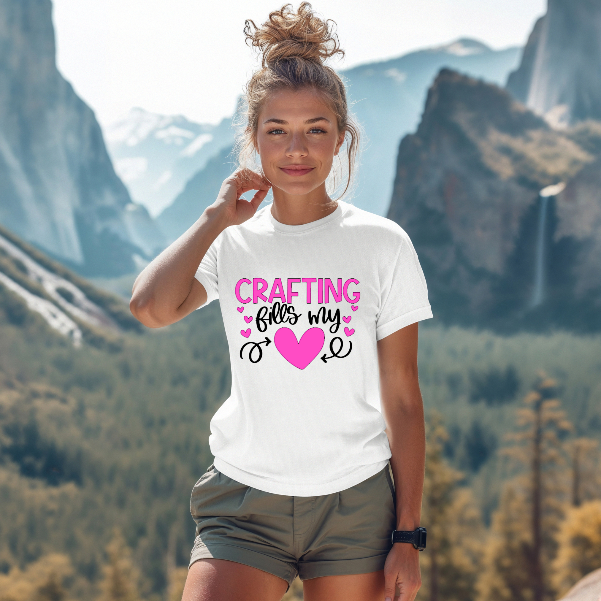 Crafting Fills My Heart T-Shirt