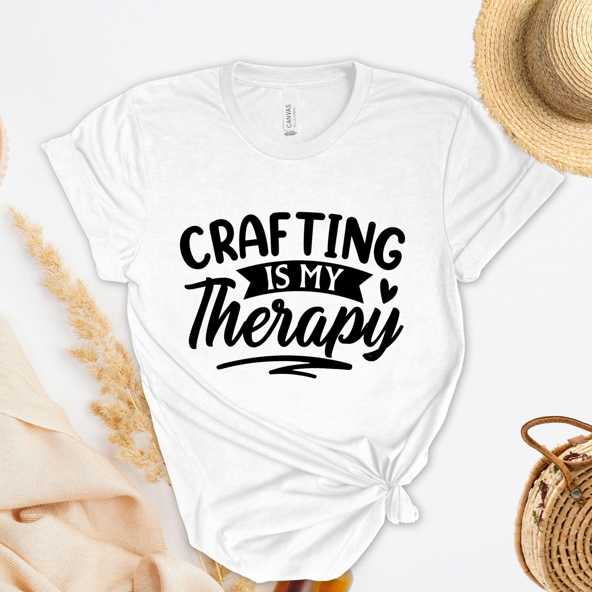 Crafting Is My Therapy T-Shirt