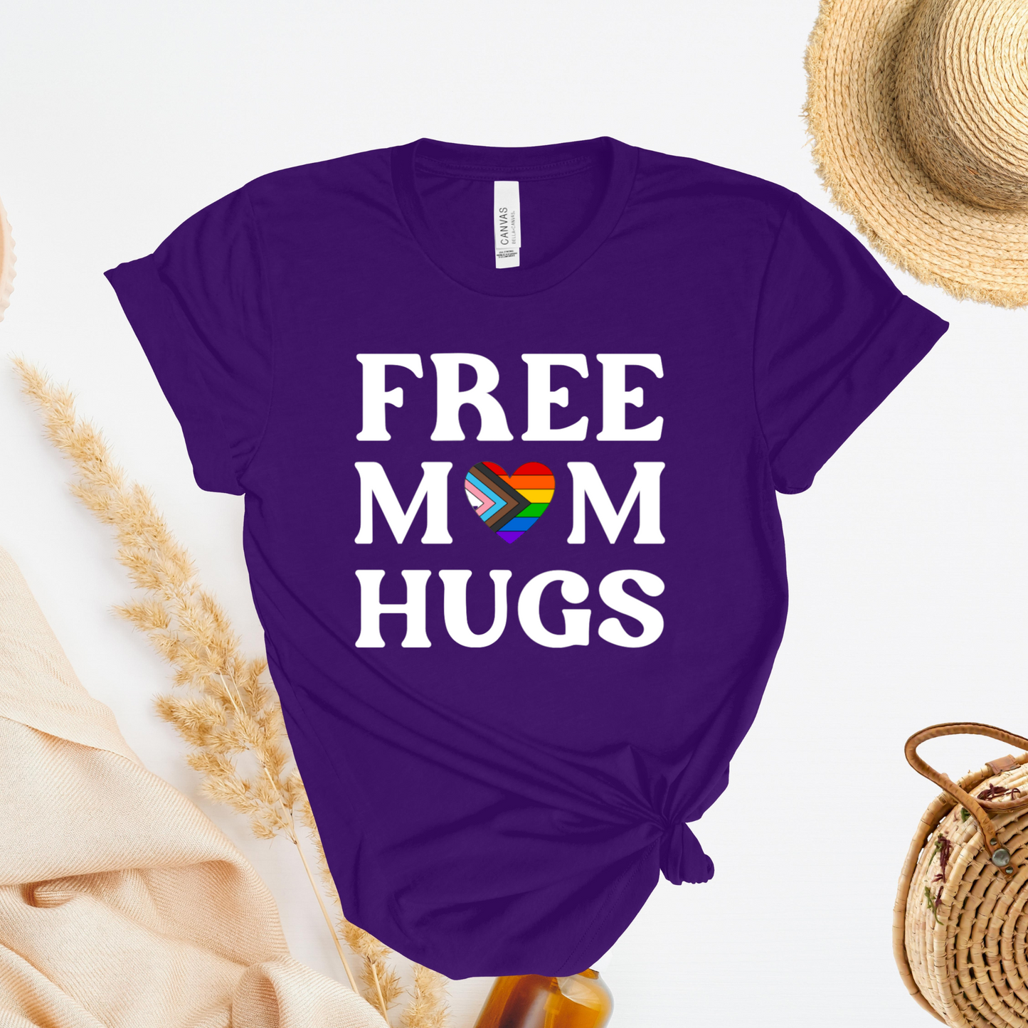 Free Mom Hugs Pride T-Shirt