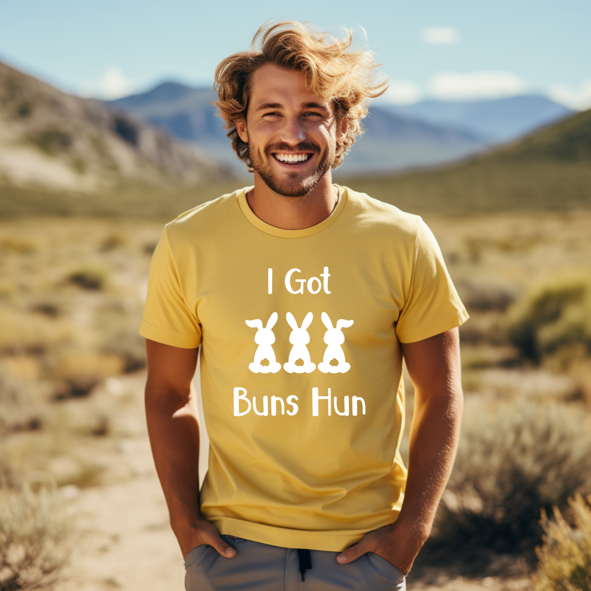 I Got Buns Hun Easter T-Shirt