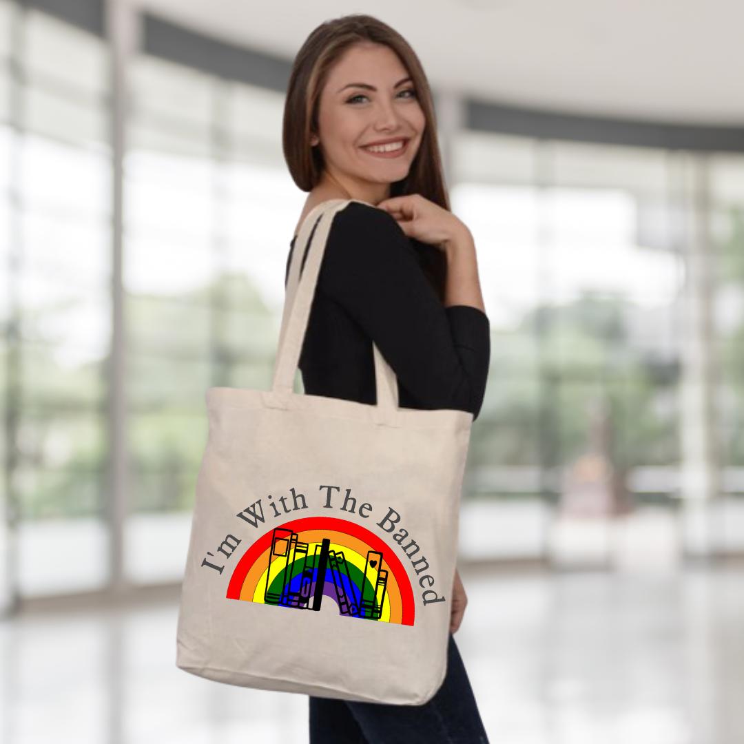 I'm With the Banned Eco Tote Bag