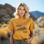 Corn Crop Top T-Shirt