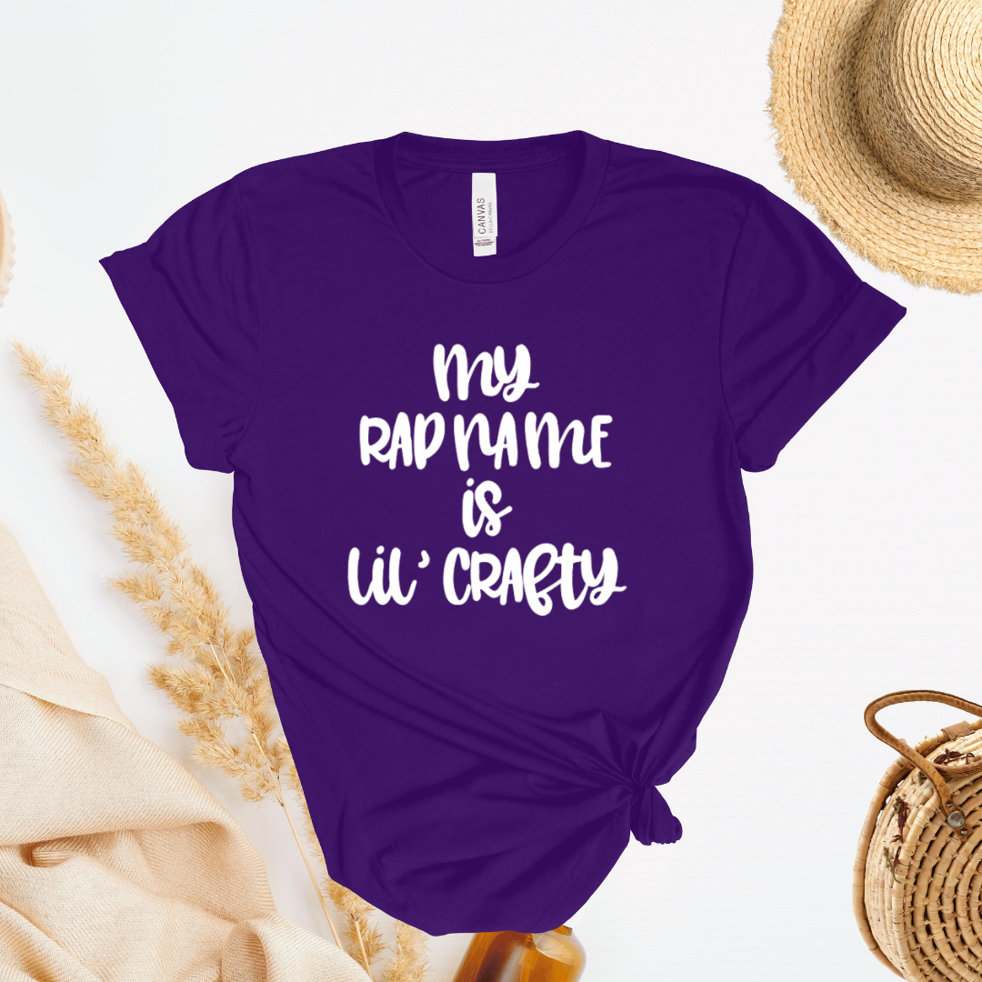 My Rap Name Is Lil Crafty T-Shirt