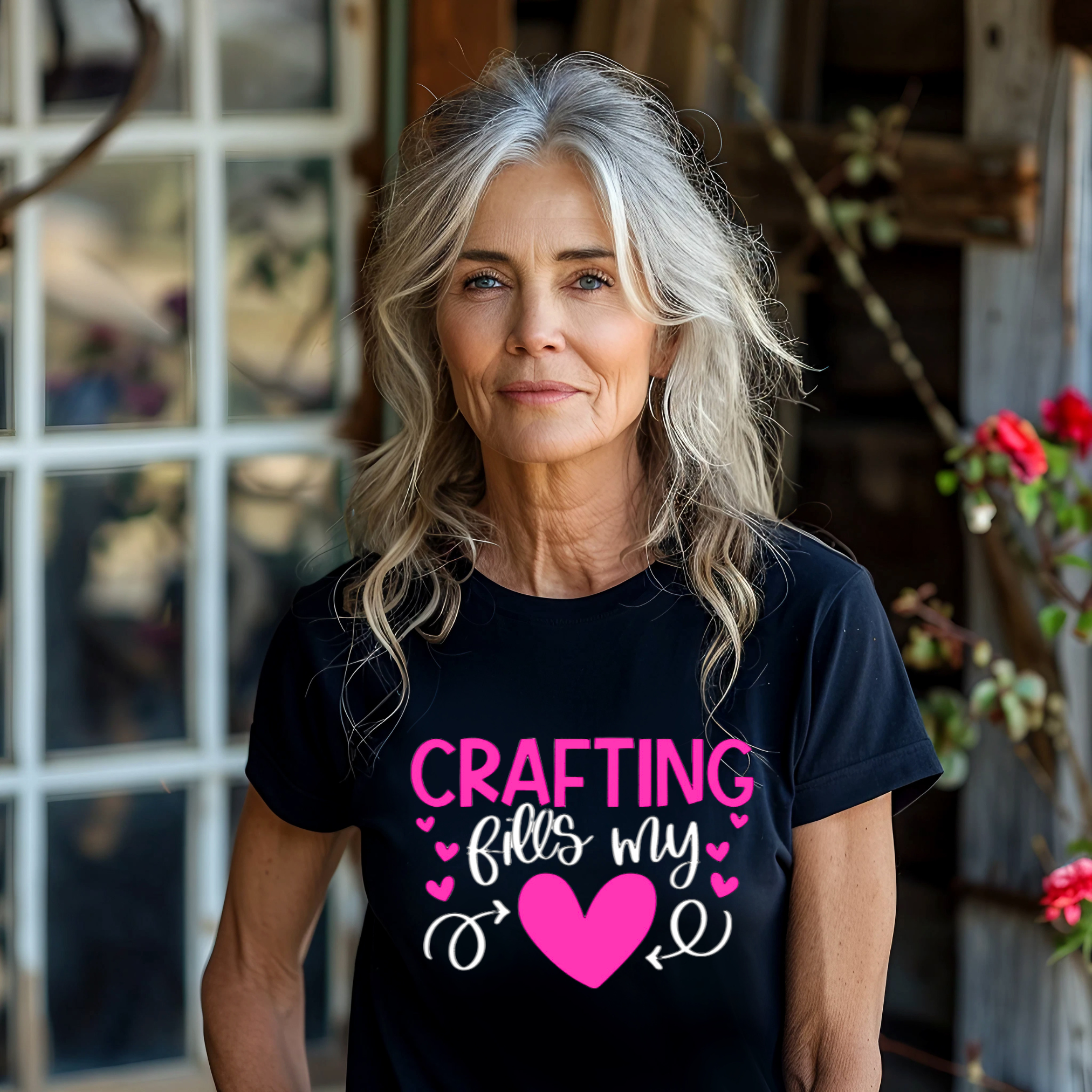 Crafting Fills My Heart T-Shirt