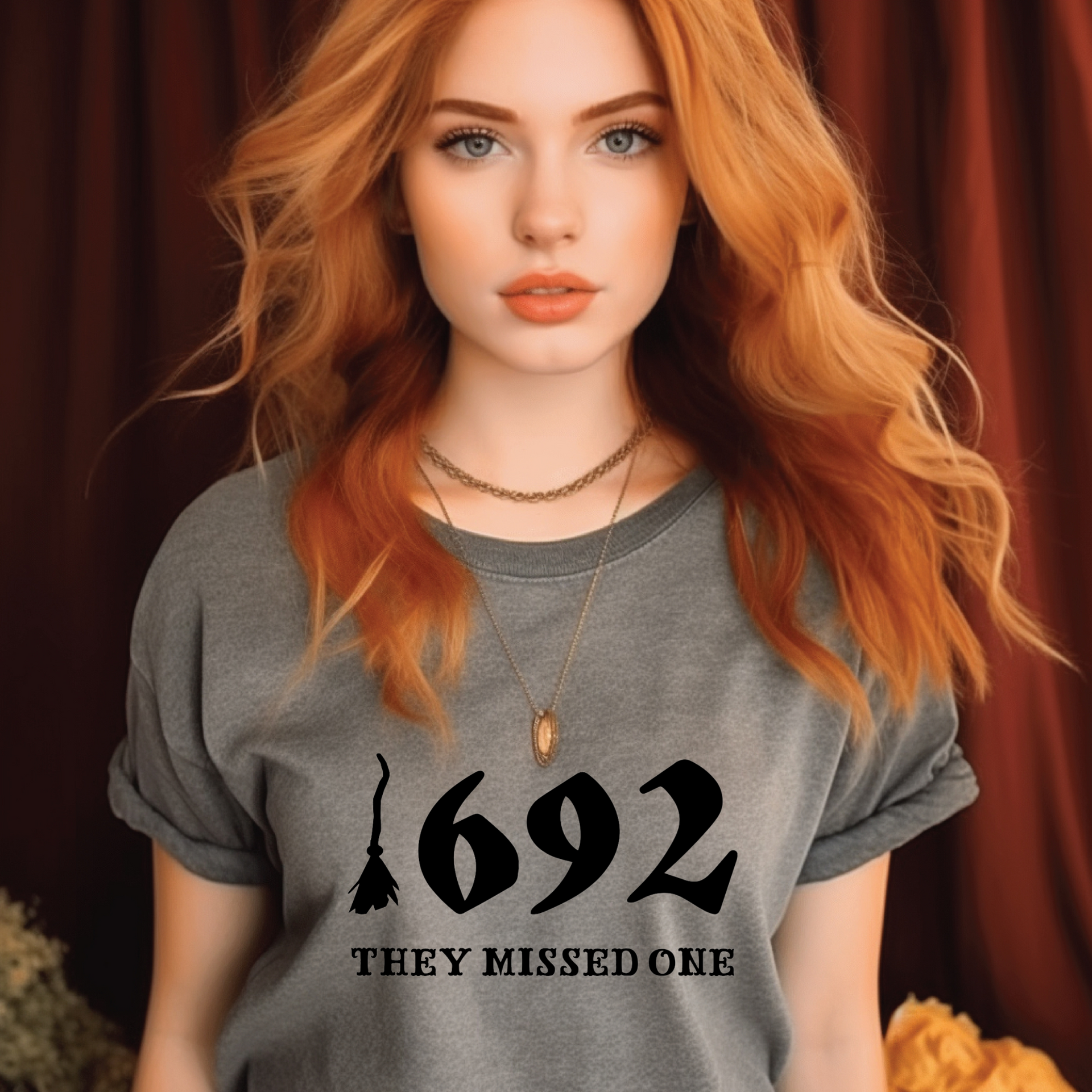 1692 They Missed One Salem Tee – The Desert Tulip Boutique
