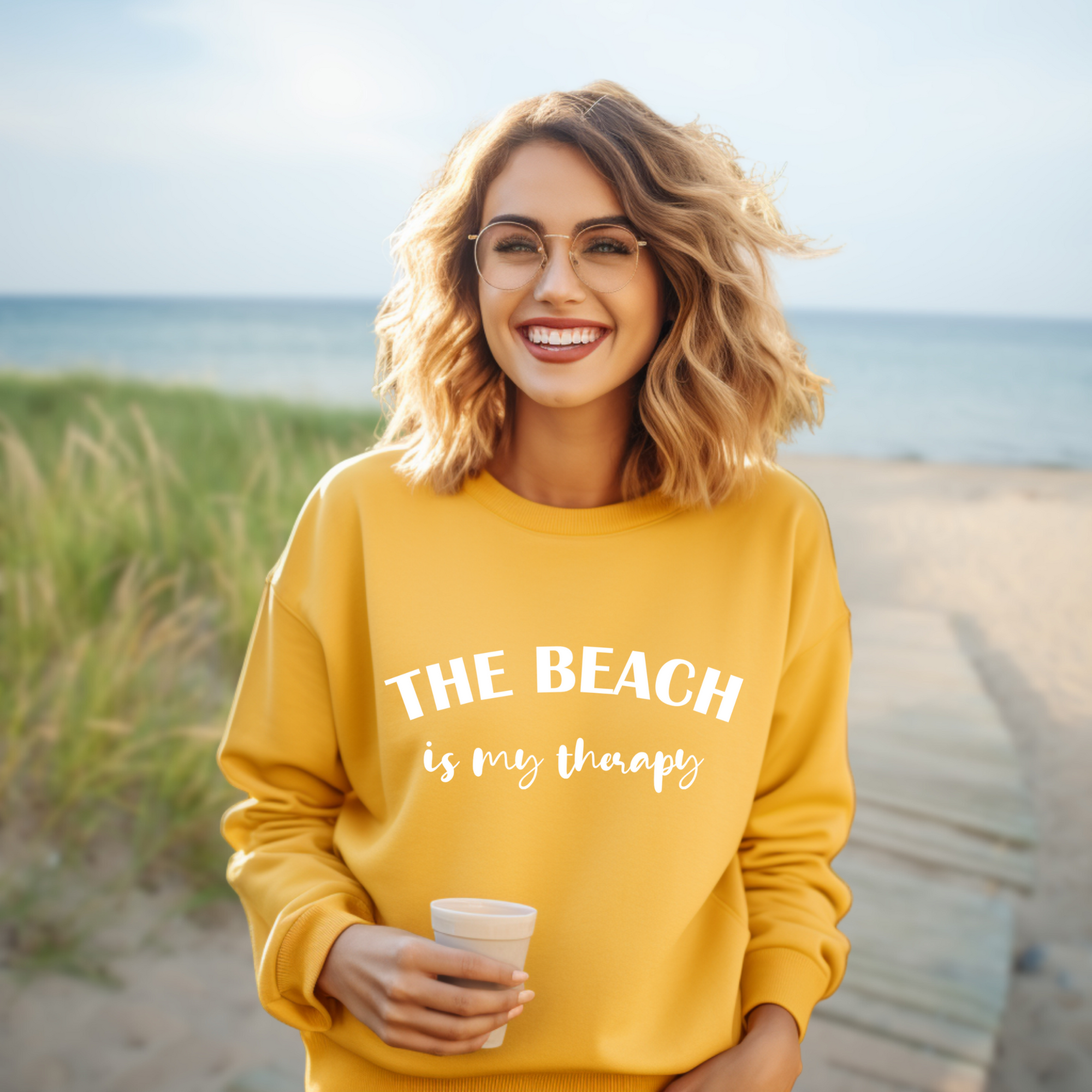 The Beach Is My Therapy T-Shirt