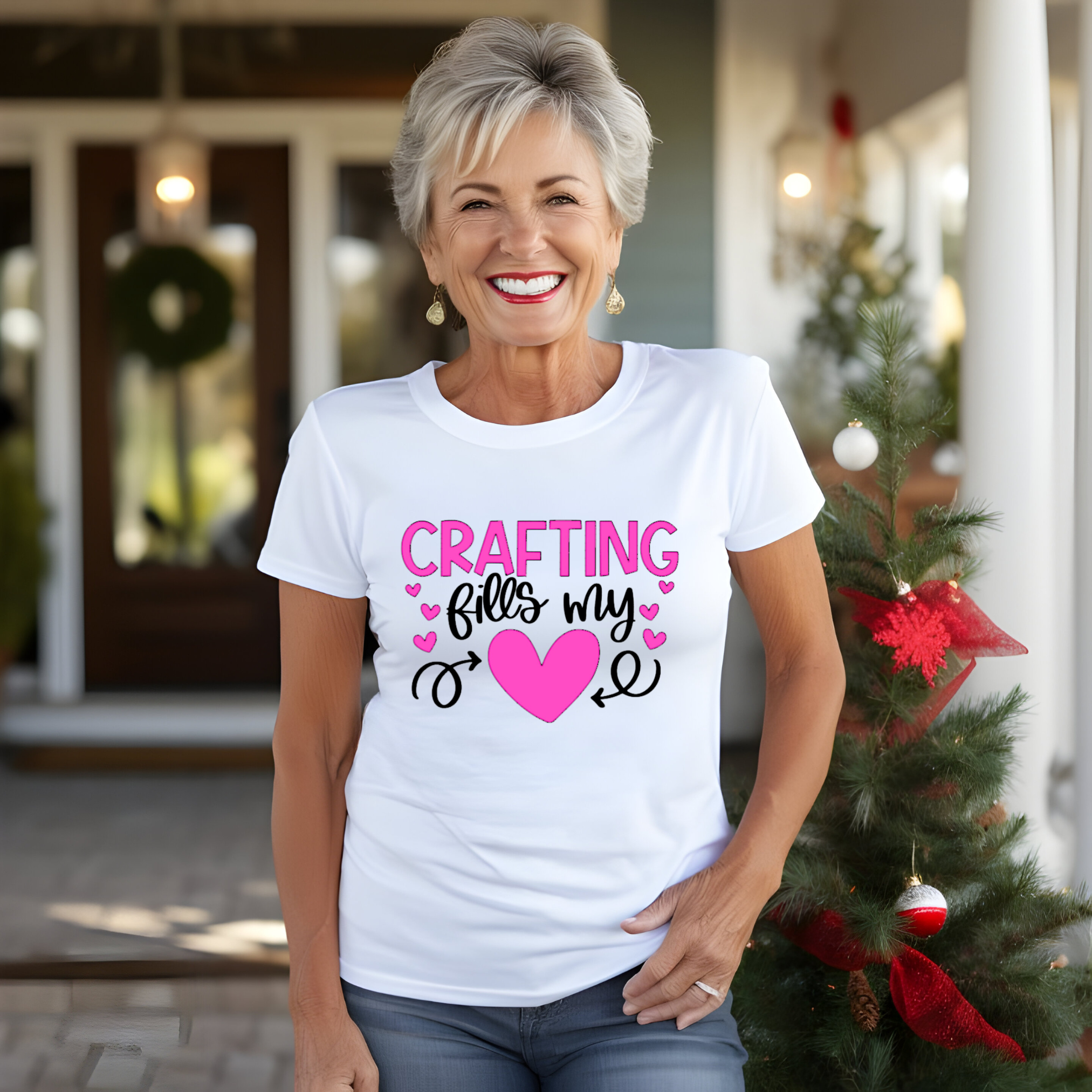 Crafting Fills My Heart T-Shirt