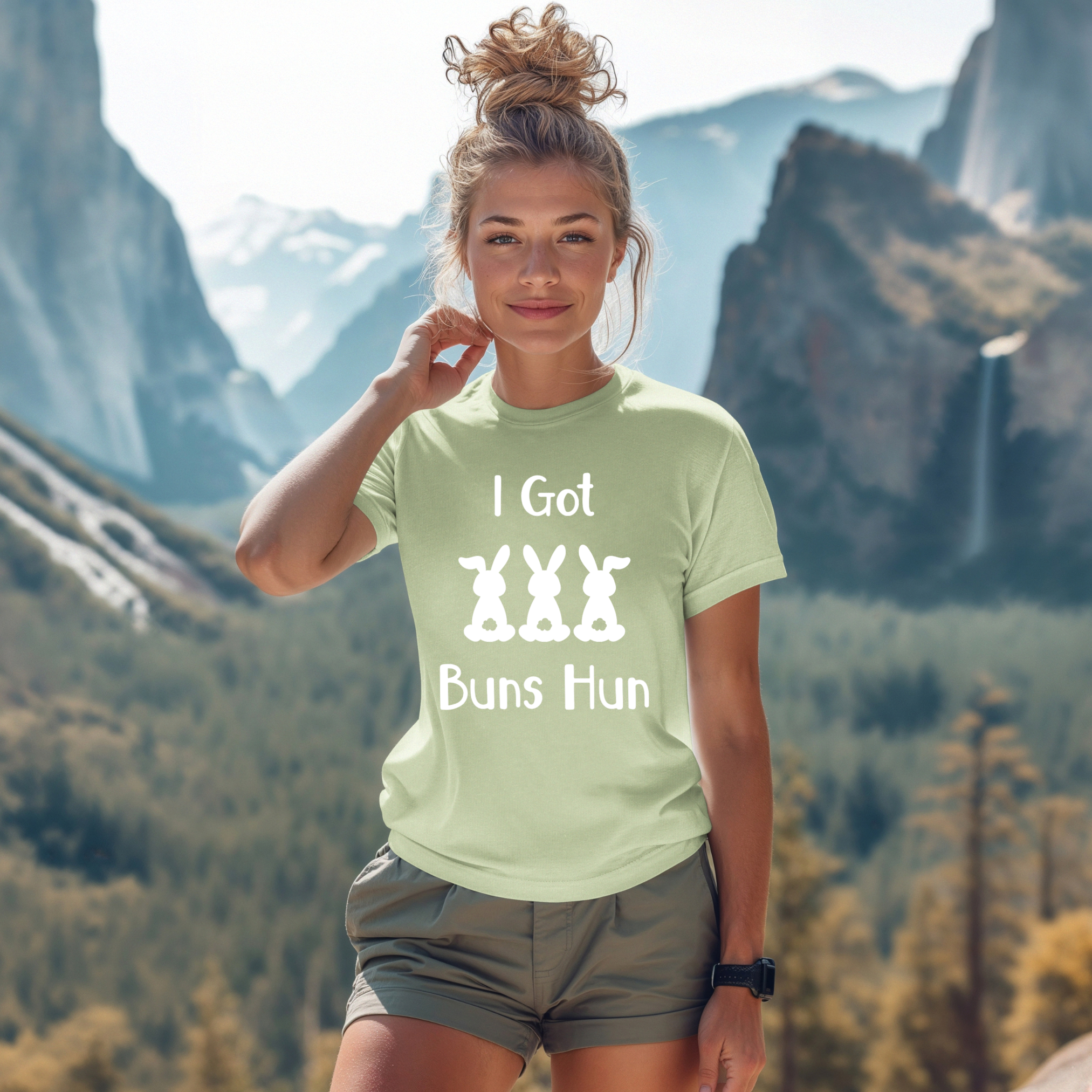 I Got Buns Hun Easter T-Shirt