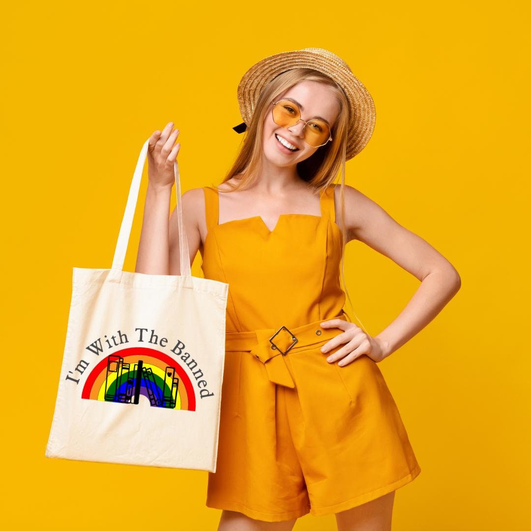I'm With the Banned Eco Tote Bag