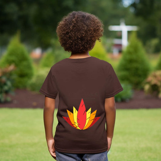 Thanksgiving Turkey T-Shirt for Kids: Cute & Fun Two-Sided Fall Outfit – Sizes 2T to Youth XL