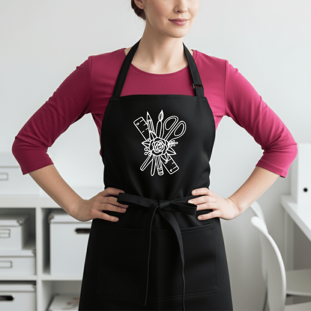 Craft Supplies Bouquet Apron